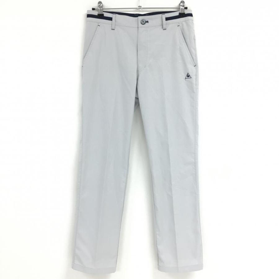 le coq sportif ルコック パンツ ライトグレー ブロックチェック