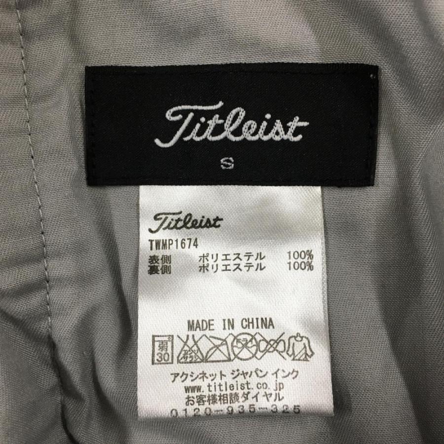 Titleist（タイトリスト） パンツ 黒 裏起毛 無地 メンズ S ゴルフ