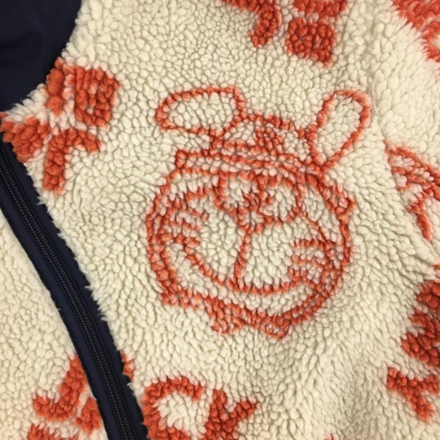 超美品】ジャックバニー ボアジャケット アイボリー×オレンジ