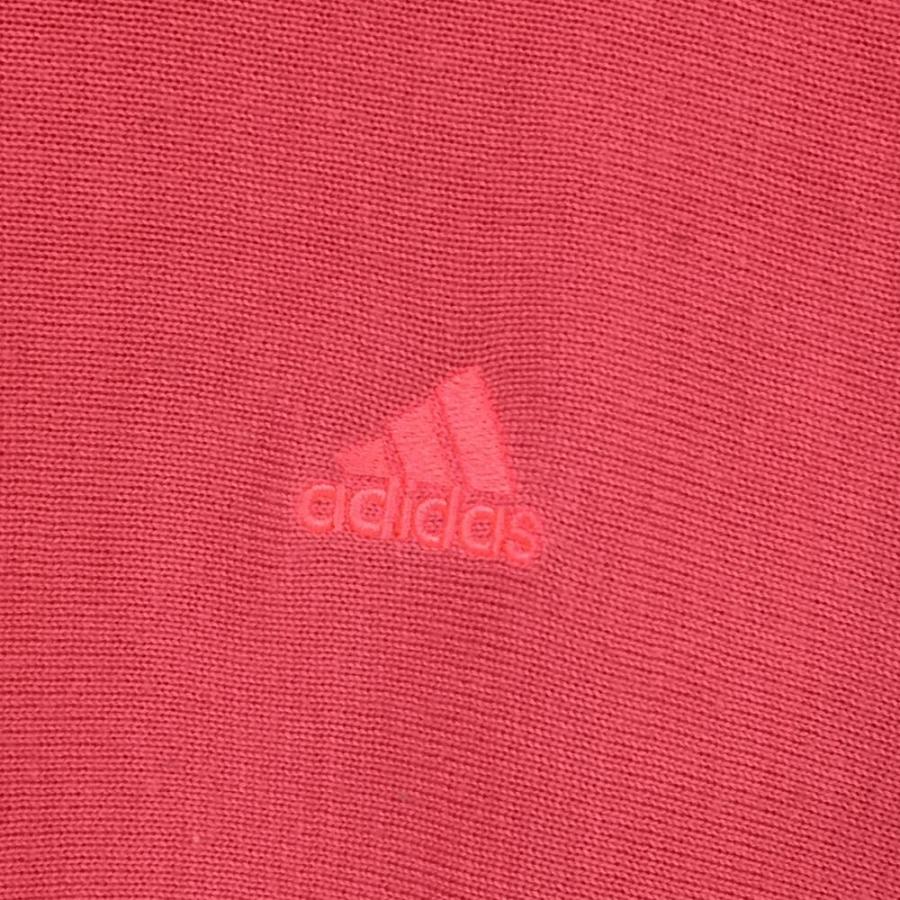adidas アディダス ニットワンピース ピンク×オレンジ