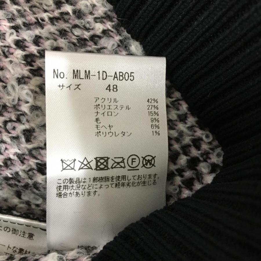 MARK&LONA マークアンドロナ モヘヤ混 ニットゴルフウェア メンズ MARK&LONA マークアンドロナ モヘヤ混 ニットゴルフウェア メンズ