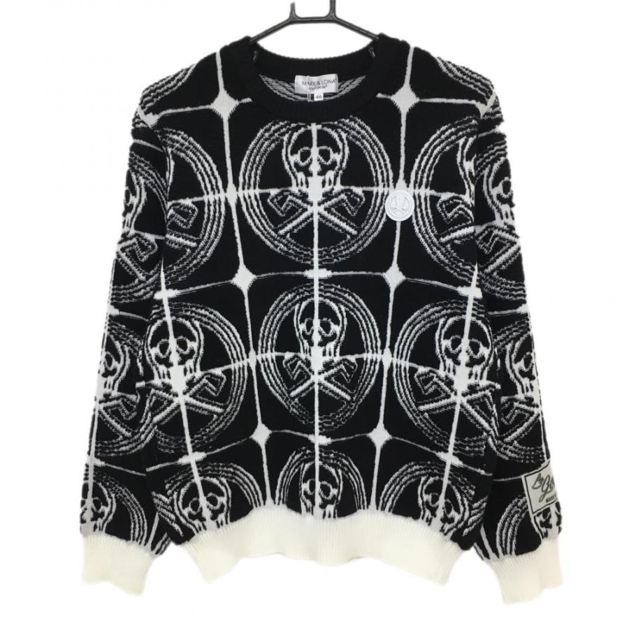 新品マークアンドロナニットセータードクロ木村拓哉ゴルフメンズ50