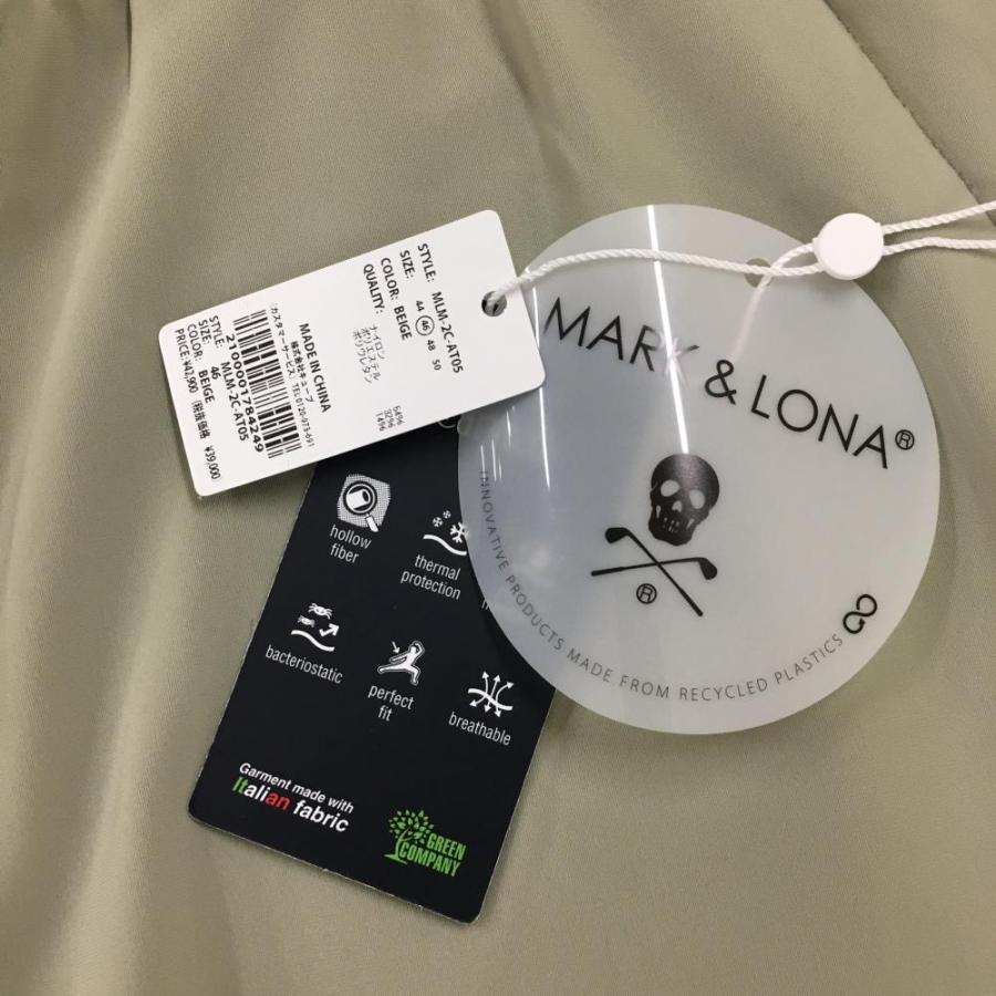 マークアンドロナ ストレッチジョガーパンツ ライトグレー 裏起毛 ナイロン54％ メンズ 46 ゴルフウェア 2022年モデル  MARK＆LONA（新品）／20%OFF価格