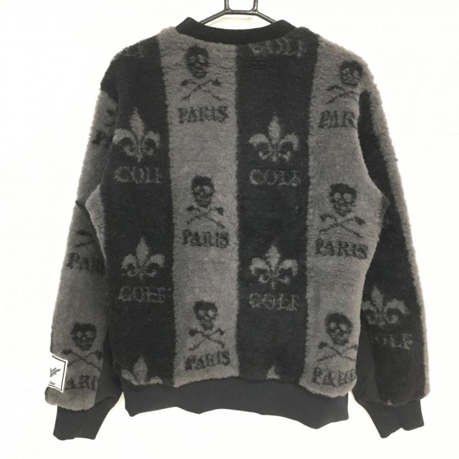 【美品】MARK & LONA スカルデザイン ニットセーター　マークアンドロナ 美品】MARK & LONA スカルデザイン ニットセーター マーク