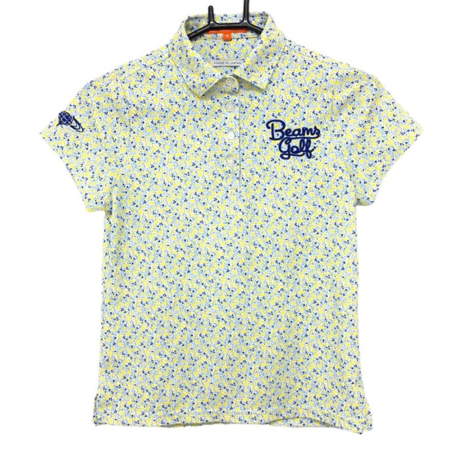 極美品 ビームスゴルフ 半袖ポロシャツ Lサイズ ゴルフウェア 黄色 日本製 極美品 ビームスゴルフ 半袖ポロシャツ Lサイズ ゴルフウェア
