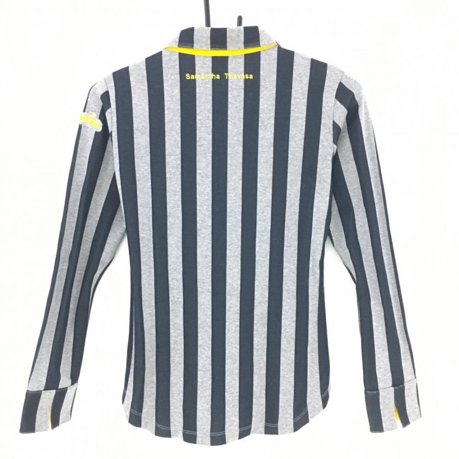 Samantha Thavasa（サマンサタバサ） No.7 長袖ポロシャツ グレー