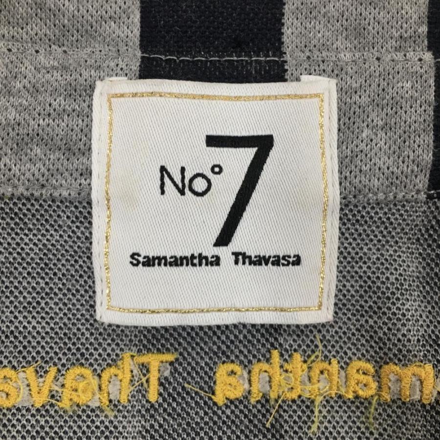 Samantha Thavasa（サマンサタバサ） No.7 長袖ポロシャツ グレー
