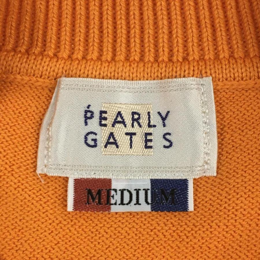PEARLY GATES（パーリーゲイツ） セーター オレンジ×白 ラビット