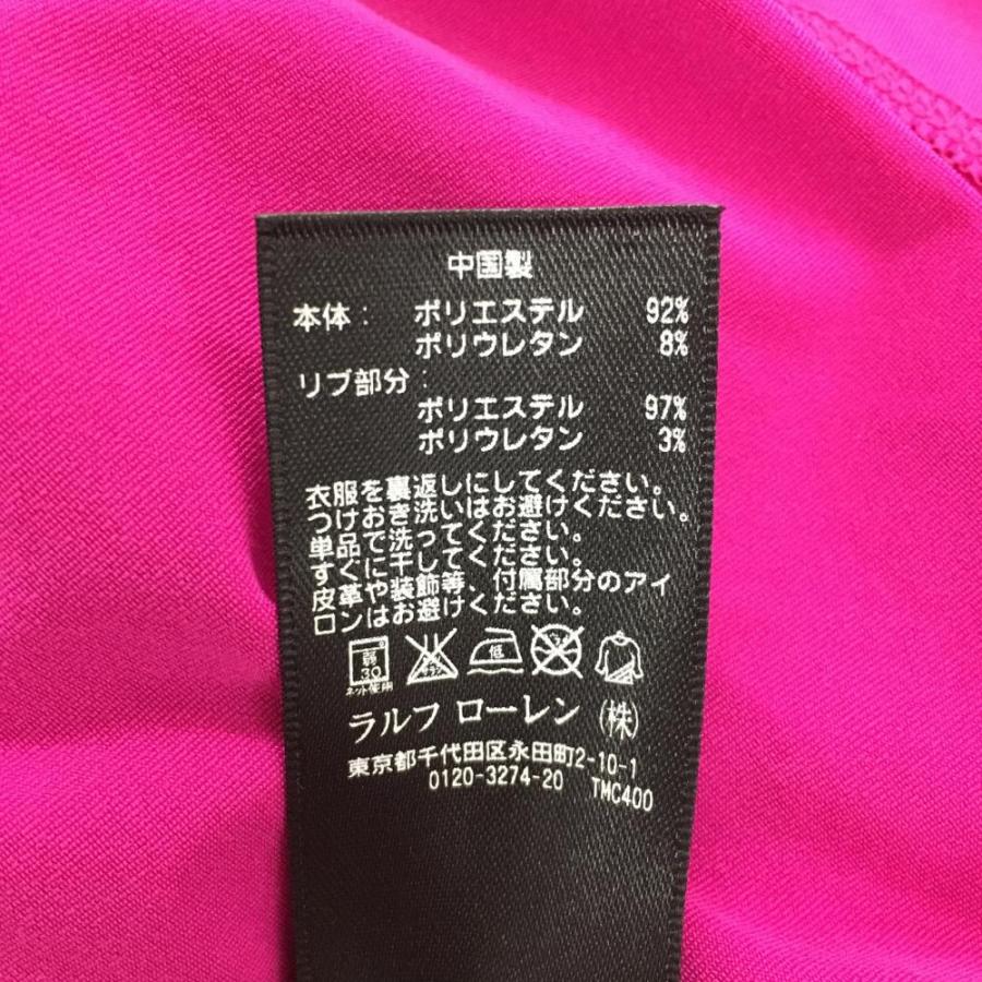 超美品】RLX ラルフローレン 半袖ポロシャツ パープルピンク