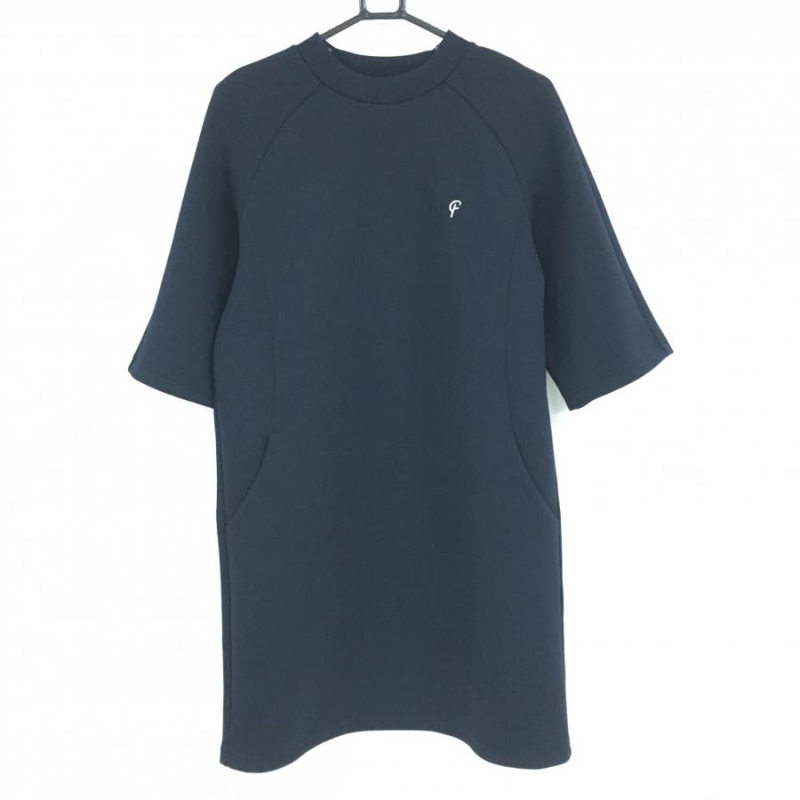 23Fondation 半袖 ゴルフワンピース ネイビー 23区 M ゴルフ 【公式通販】