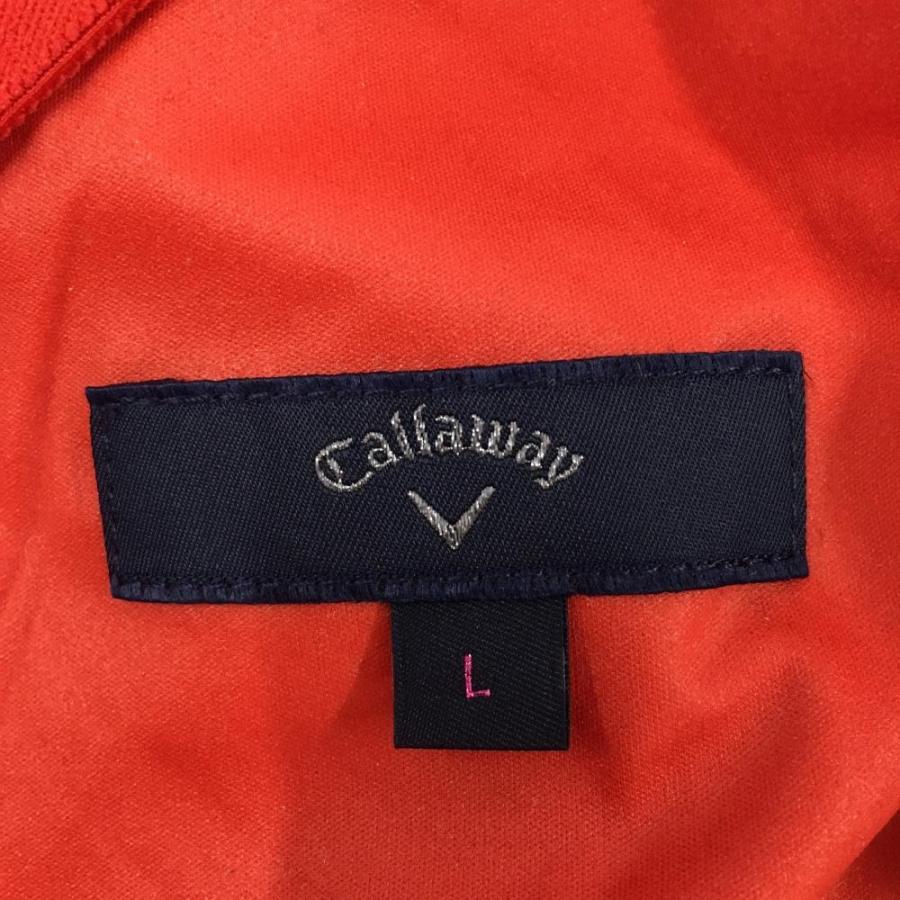 Callaway（キャロウェイ） ジップパーカー レッド ストレッチ 薄手