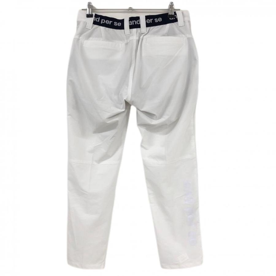 and per se ストレッチ ホワイトパンツ サイズ10 50％OFF！セール！アンパスィ/and per se (秋冬モデル