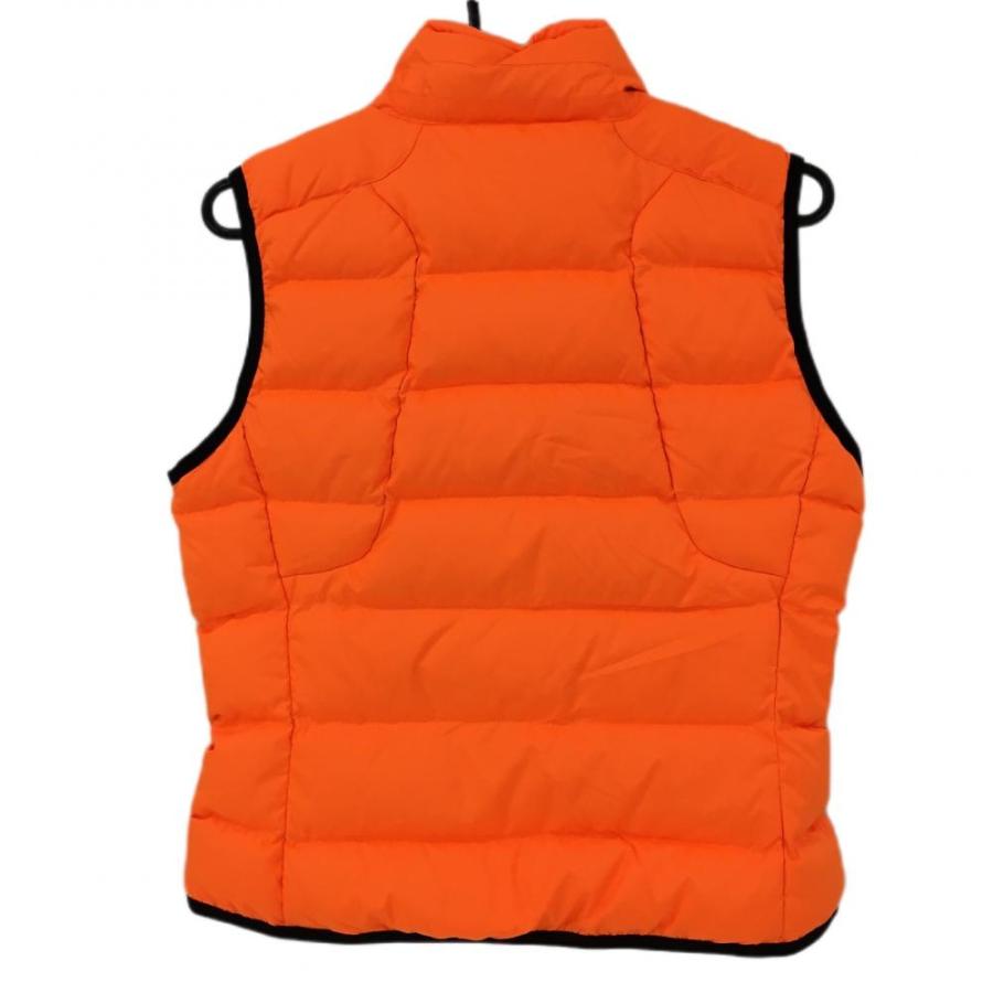 超美品】ラルフローレン ダウンベスト 蛍光オレンジ ダウン80