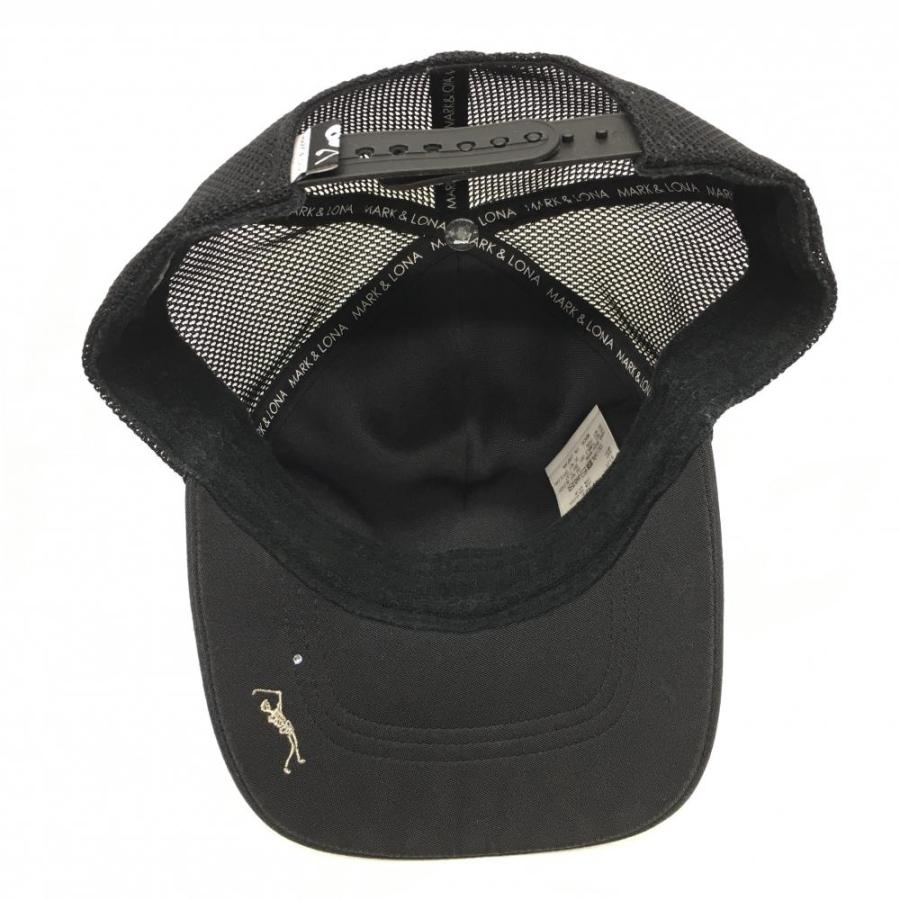 MARK&LONA マーク&ロナ メッシュキャップ ハイビスカス 美品 MARK&LONA
