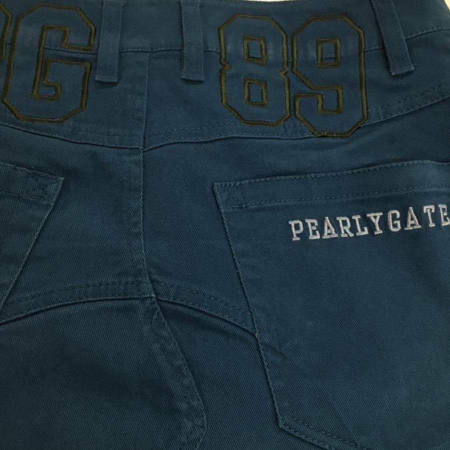PEARLY GATES（パーリーゲイツ） スカート ブルーグリーン×ライト