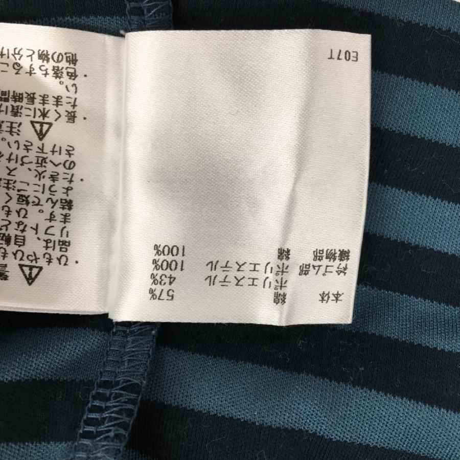 Munsingwear（マンシングウェア） 半袖ポロワンピース ブルー×ネイビー