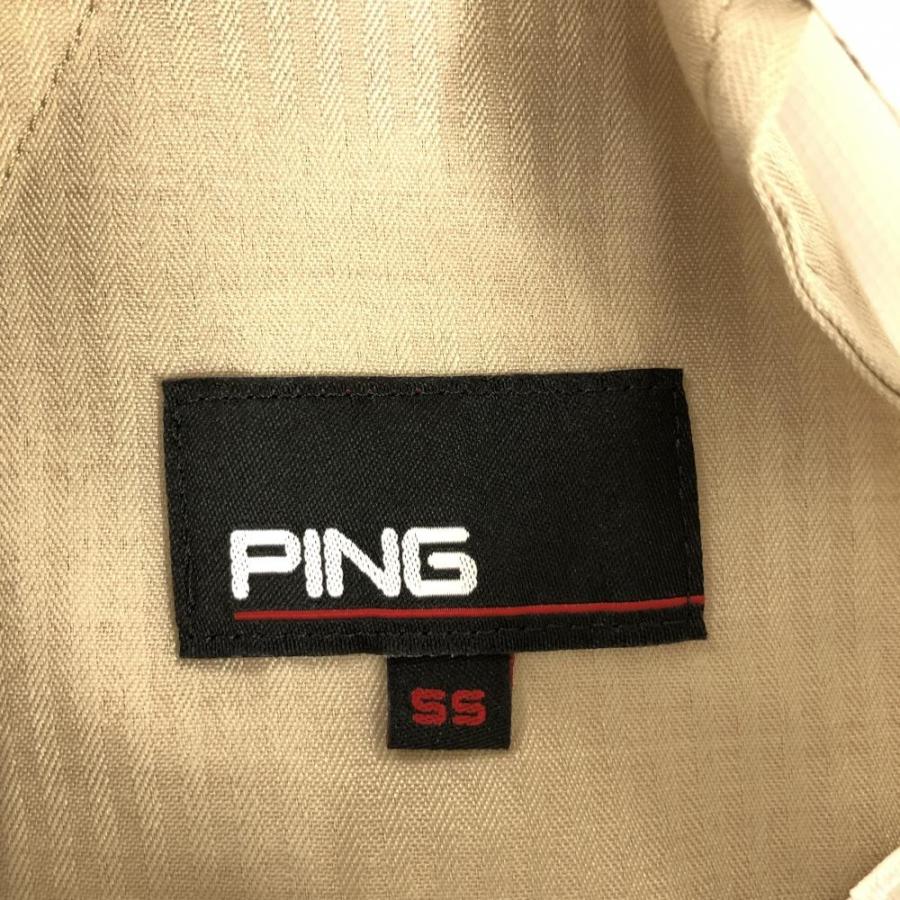 PING（ピン） スカート 白 プリーツ 透け感 レディース SS ゴルフ