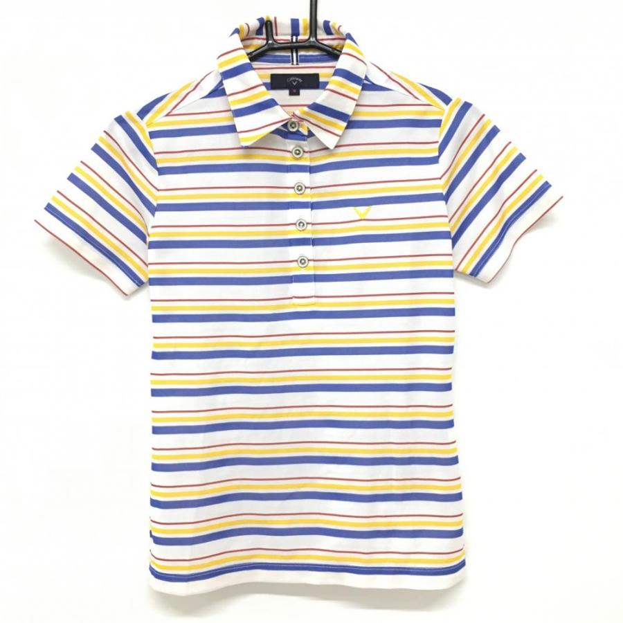 Callaway DRYSPORT 半袖ポロシャツ ゴルフウェア ボーダー Callaway キャロウェイ ゴルフ X-SERIES 春夏 DRYSPORT☆ ボーダー