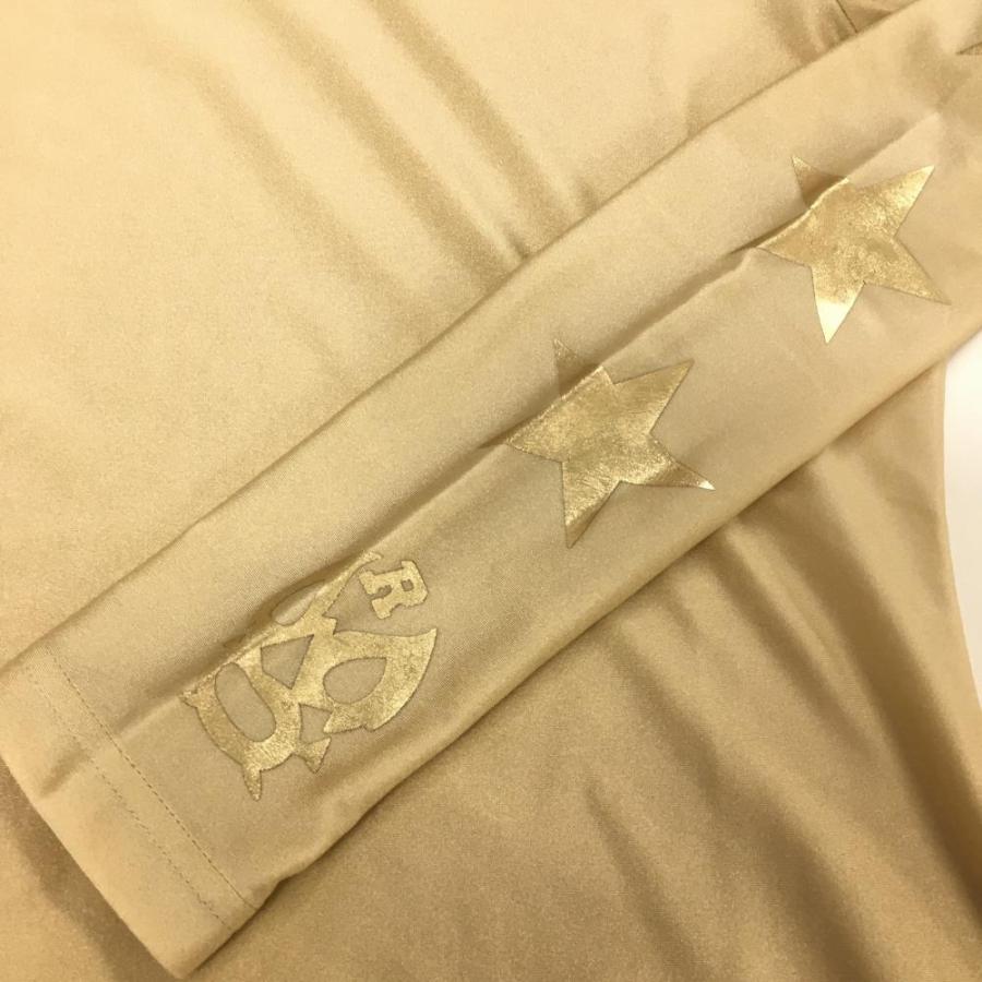 Russeluno（ラッセルノ） インナーシャツ ベージュ×ゴールド