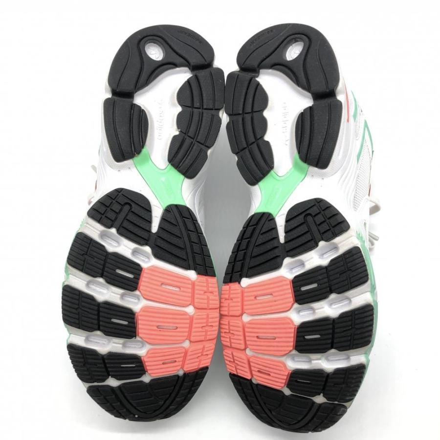 超美品】アディダス ゴルフシューズ 白×ミントグリーン スパイクレス