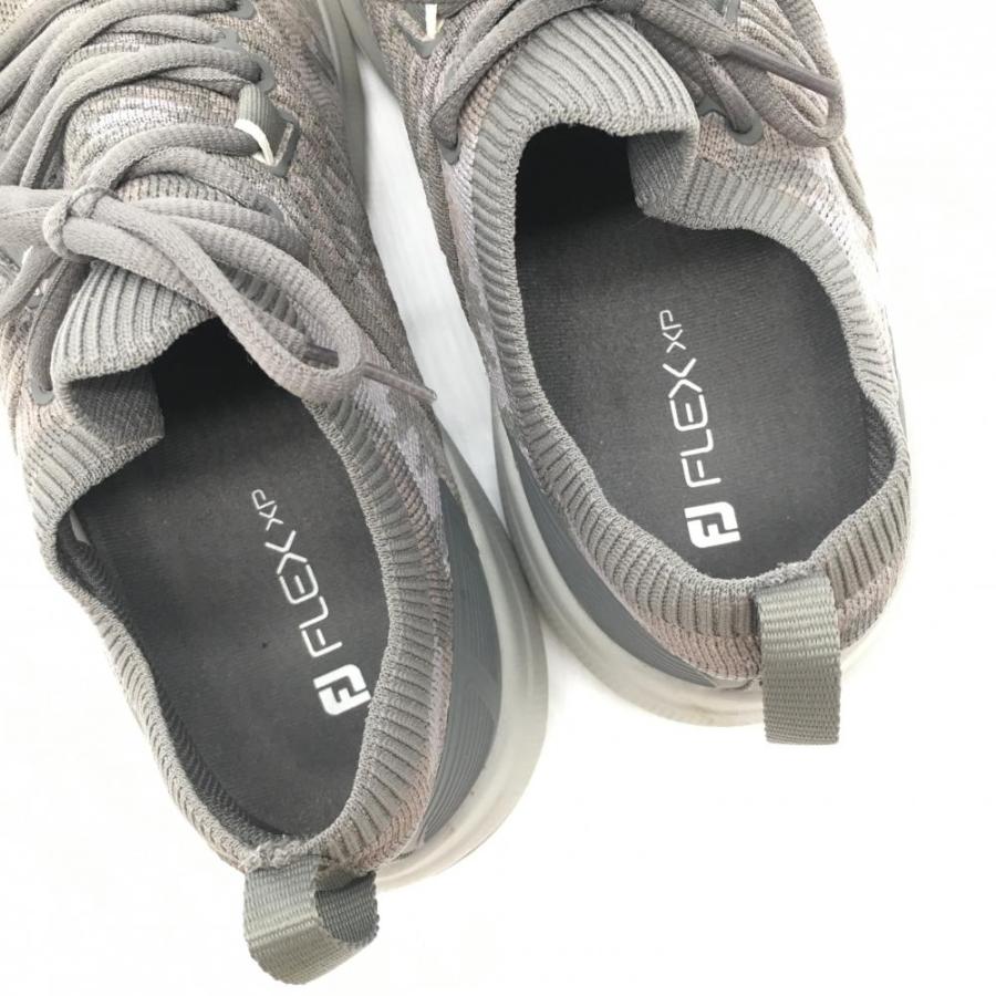 FJ ゴルフシューズ グレー 超美品】フットジョイ ゴルフシューズ グレー スパイクレス