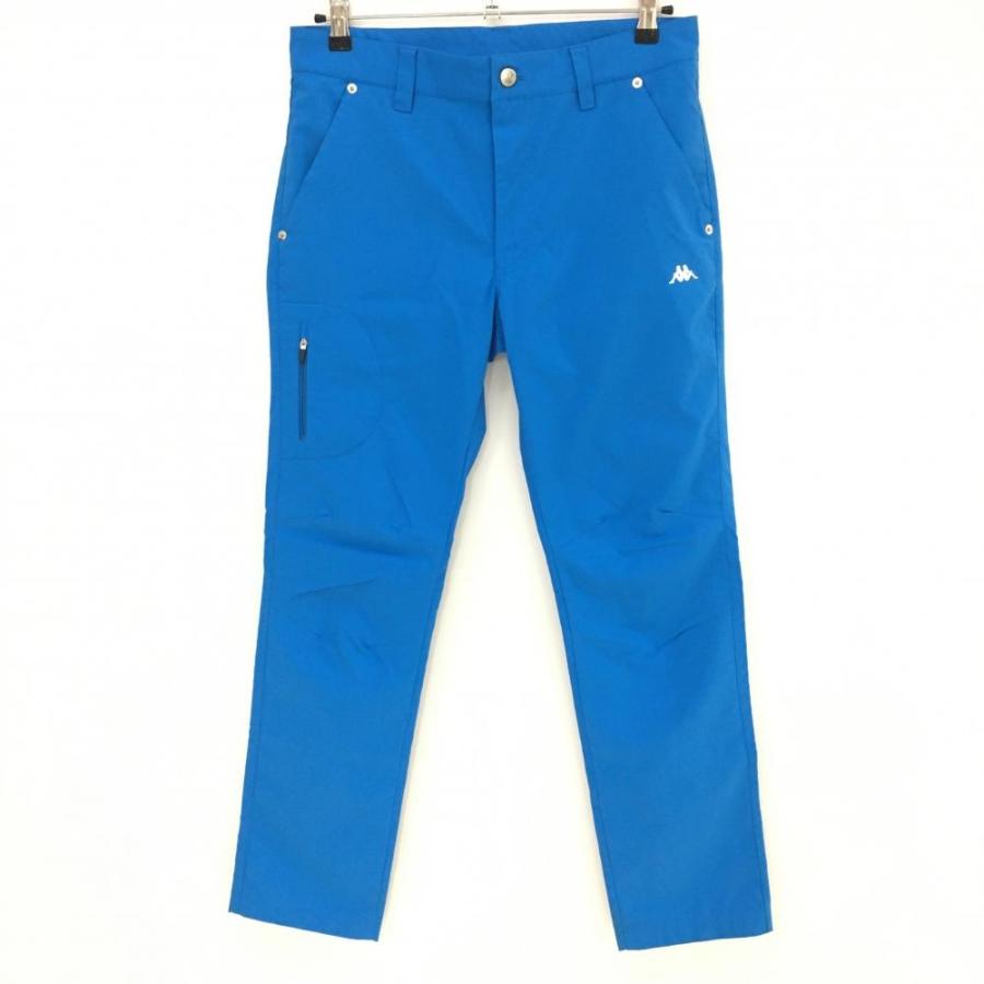 美品】カッパ パンツ ライトブルー メンズ M ゴルフウェア Kappa／20