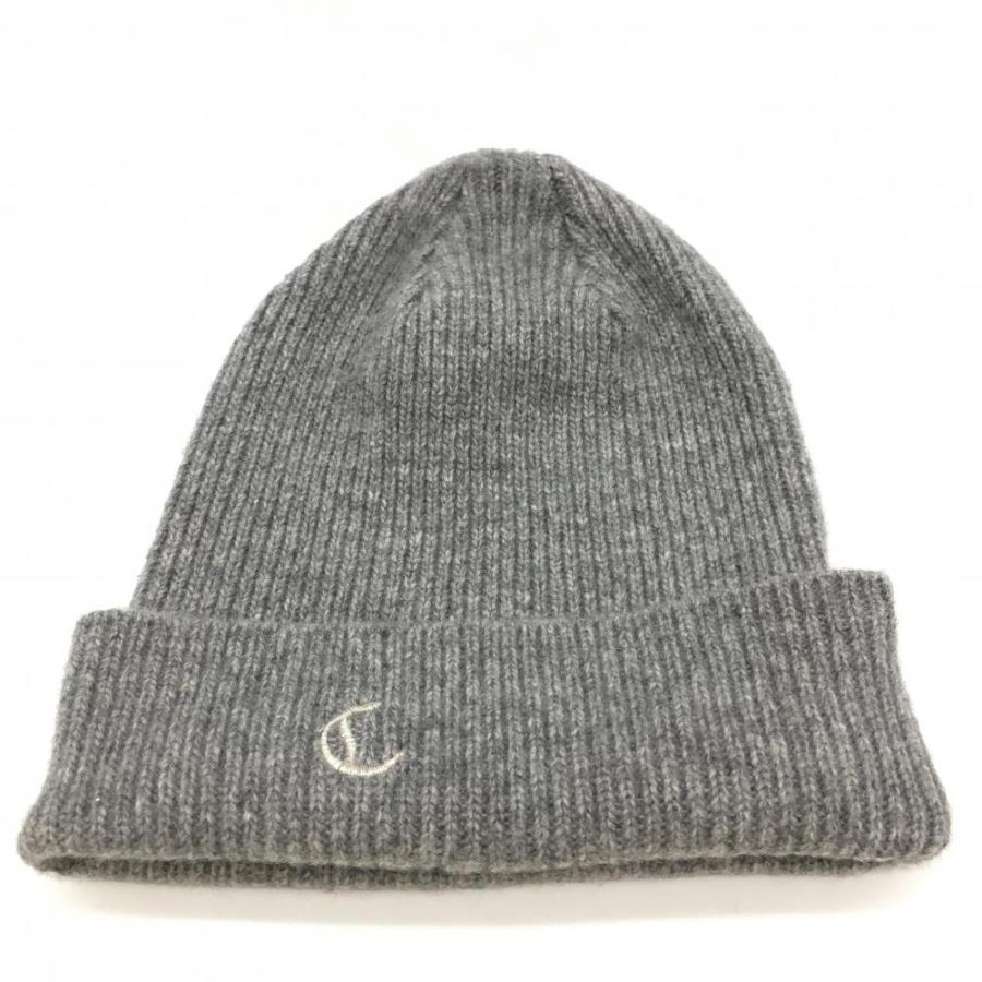 超美品】キャロウェイ レッドレーベル ニット帽 グレー×レッド ウール