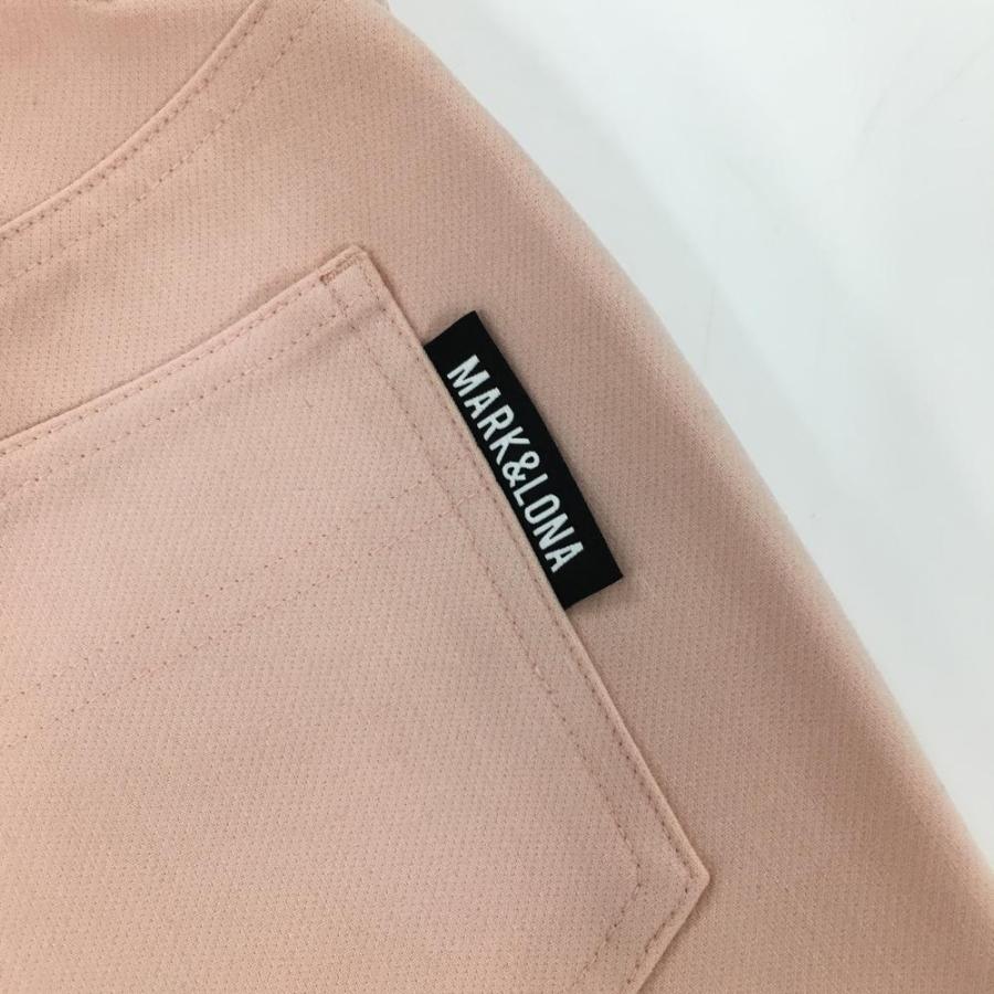 MARK&LONA マークアンドロナ キュロットスカート ピンク系×白