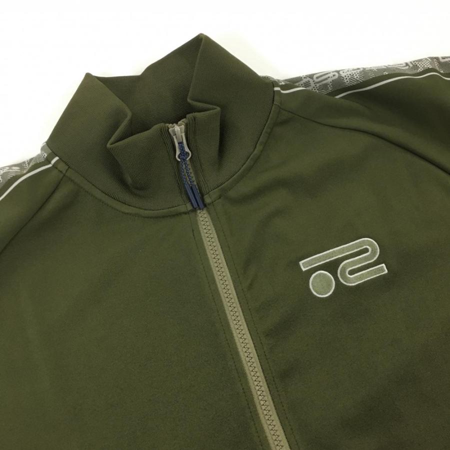 ロサーセン　ジャケット 新品】ロサーセン ジャケットブルゾン カーキ×白 UVケア 吸水速乾