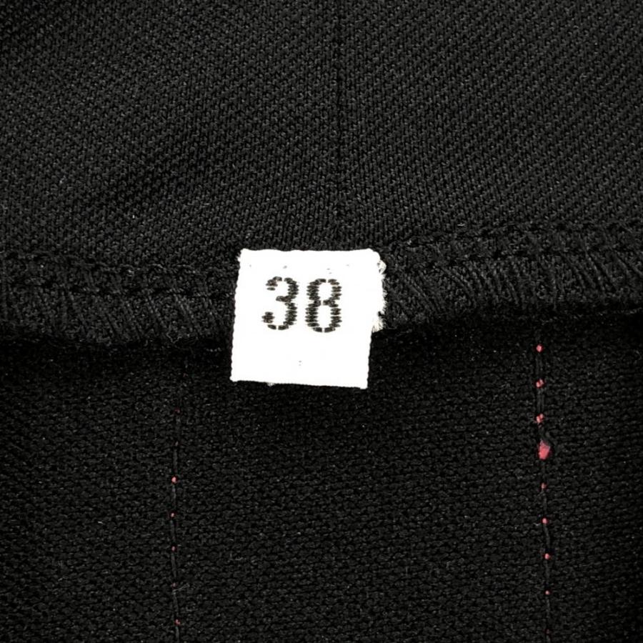 archivio アルチビオ ノースリーブシャツ 黒×シルバー サイドロゴ