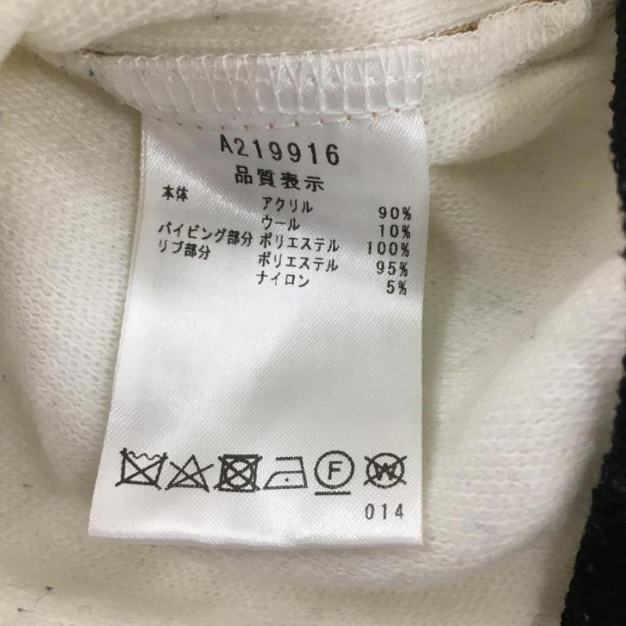 archivio レディース セーター 36 黒/白 archivio - coco 中古 アルチビオ archivio レディース セーター 36(S