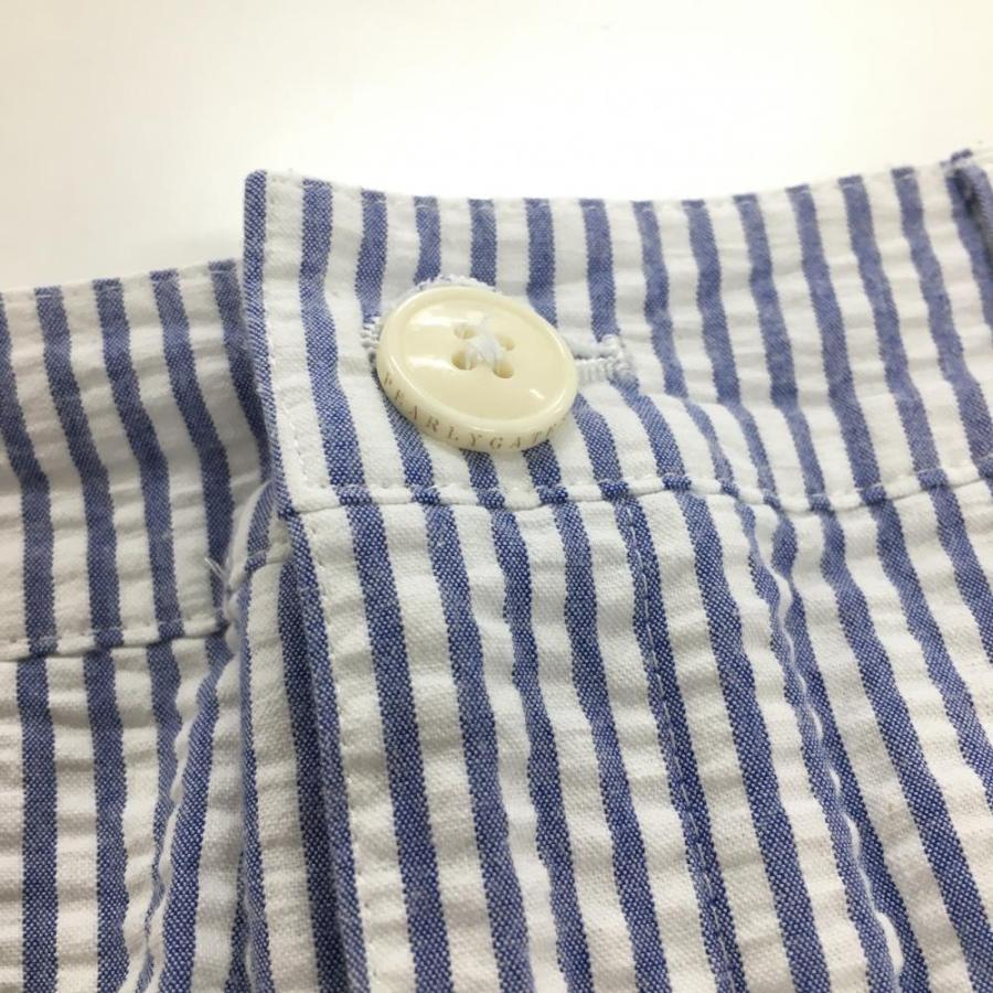 PEARLY GATES（パーリーゲイツ） スカート ブルー×白 ストライプ