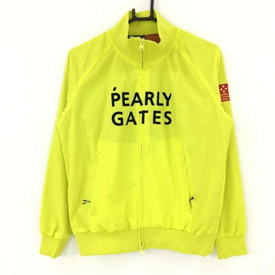 PEARLY GATES ネイビーイエロージャケット 超美品】パーリーゲイツ ジャケットブルゾン ブルゾンイエロー