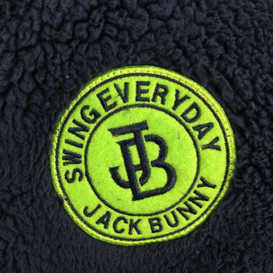 超美品】ジャックバニー ボアジャケット ネイビー×グリーン リブ