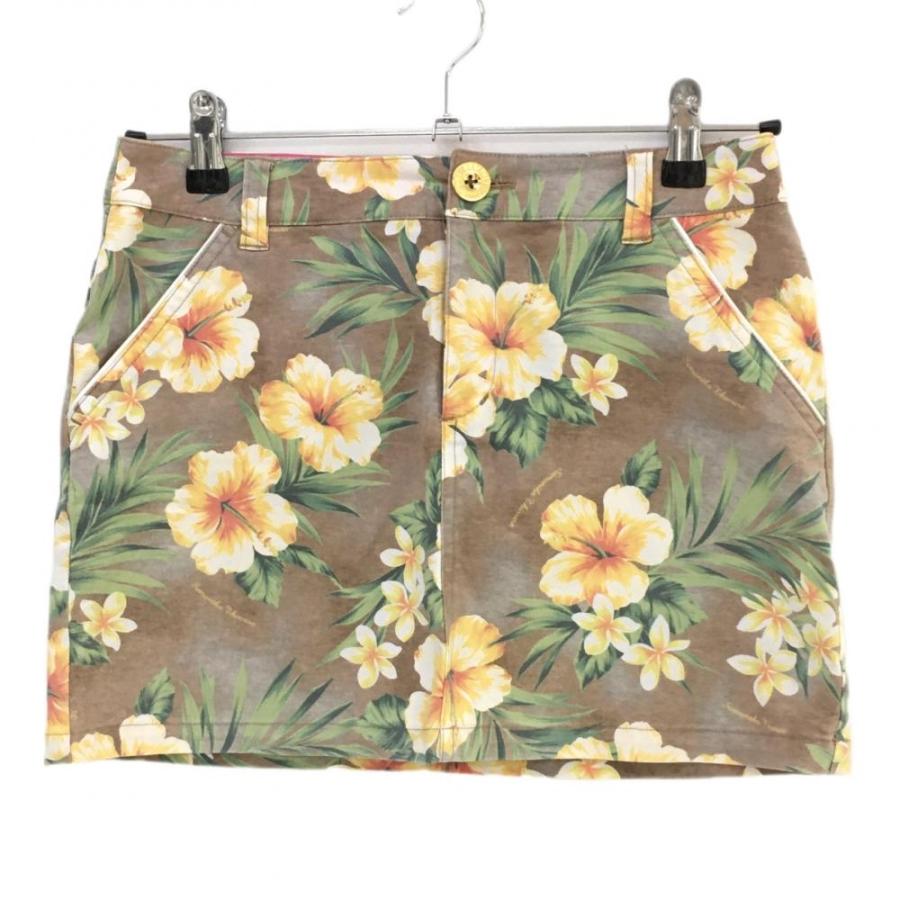 美品】サマンサタバサ UNDER25 スカート ブラウン×イエロー