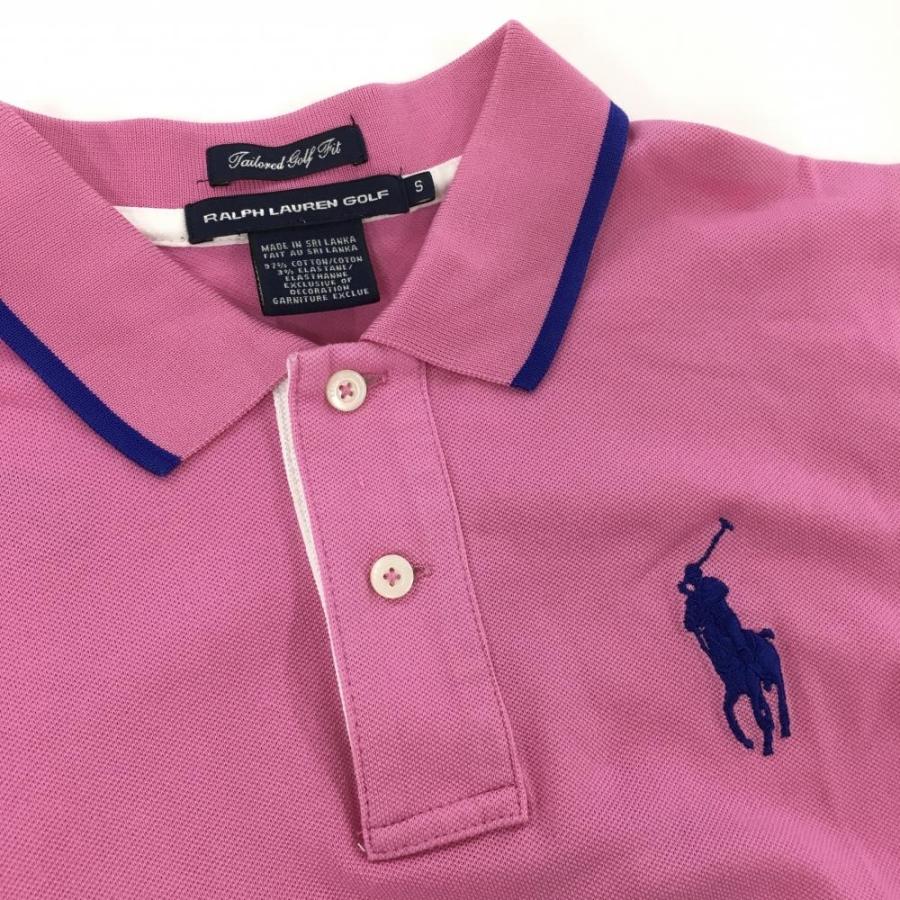 POLO RALPH LAUREN ラルフローレン 半袖ポロシャツ ピンク POLO RALPH LAUREN ラルフローレン 半袖ポロシャツ ピンク