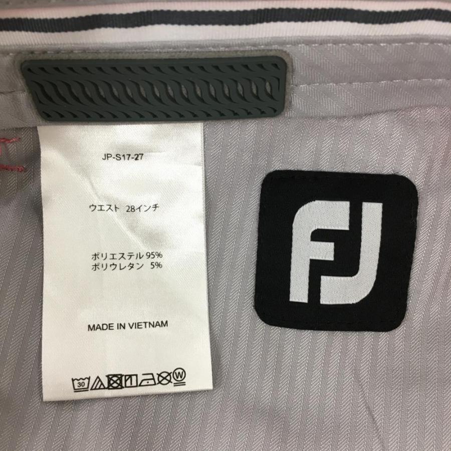 FootJoy フットジョイ パンツ ピンク チェック 薄手 ストレッチ FootJoy フットジョイ パンツ ピンク チェック 薄手 ストレッチ