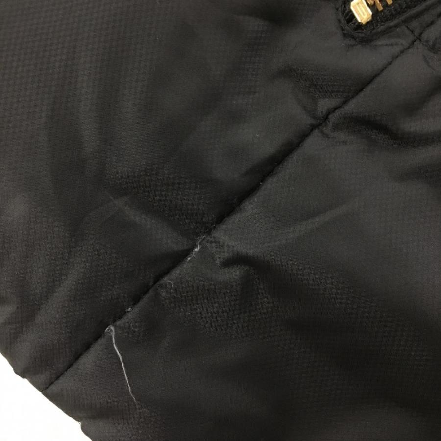美品】ジュンアンドロペ ダウンベスト 黒 ダウン90％ ワッペンゴールド