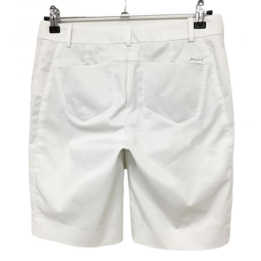 RLXラルフローレン ハーフパンツ 白 シンプル ストレッチ レディース 0