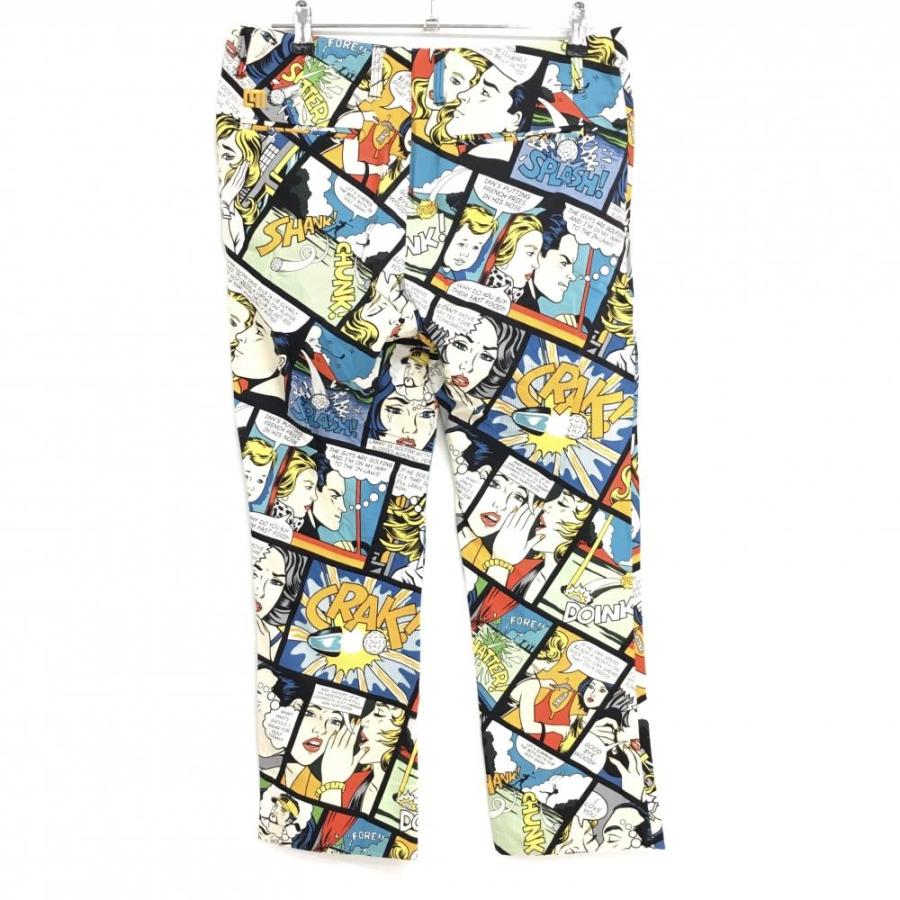 美品】ラウドマウス パンツ マルチ コミック柄 プシィッ柄 メンズ LL