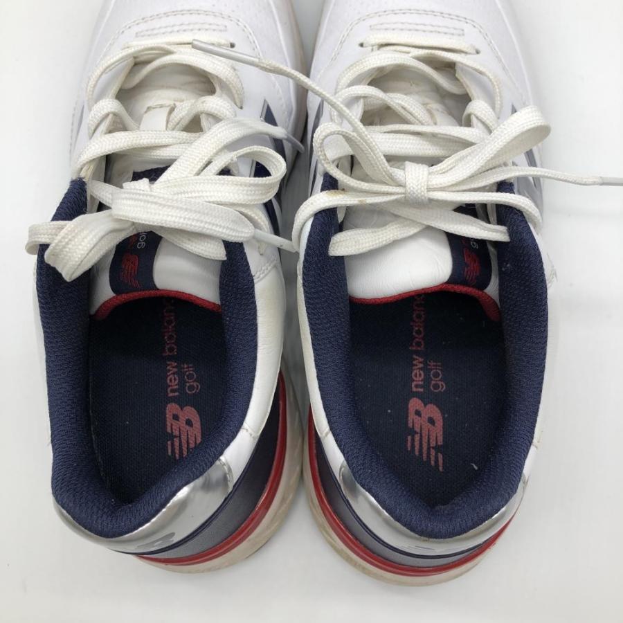 美品】ニューバランス ゴルフシューズ 白×ネイビー UG996TR2 ソフト