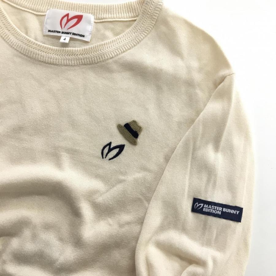 超美品】マスターバニー セーター ベージュ ニット コットン100