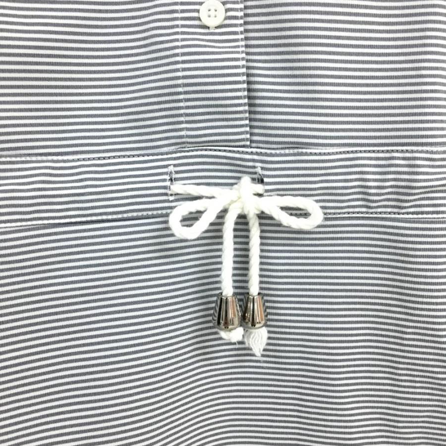 美品☆ adidas アディダス ☆ 半袖ポロワンピース ボーダー S/P 超美品】アディダス 半袖ポロワンピース グレー×白 ボーダー ウエスト