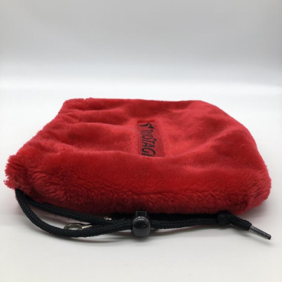 超美品】ツアーステージ アイアンカバー レッド ファー ヘッドカバー