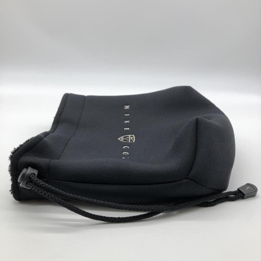 超美品】ナイキ アイアンカバー 黒 ヘッドカバー ロゴ刺しゅうゴルフ