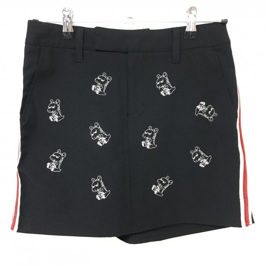 Dance With Dragon（ダンスウィズドラゴン） キュロットスカート 黒×白