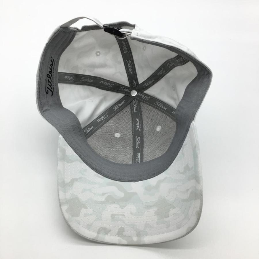 ブリーフィング 試着のみ ゴルフキャップ 迷彩 グレー✖️ホワイト