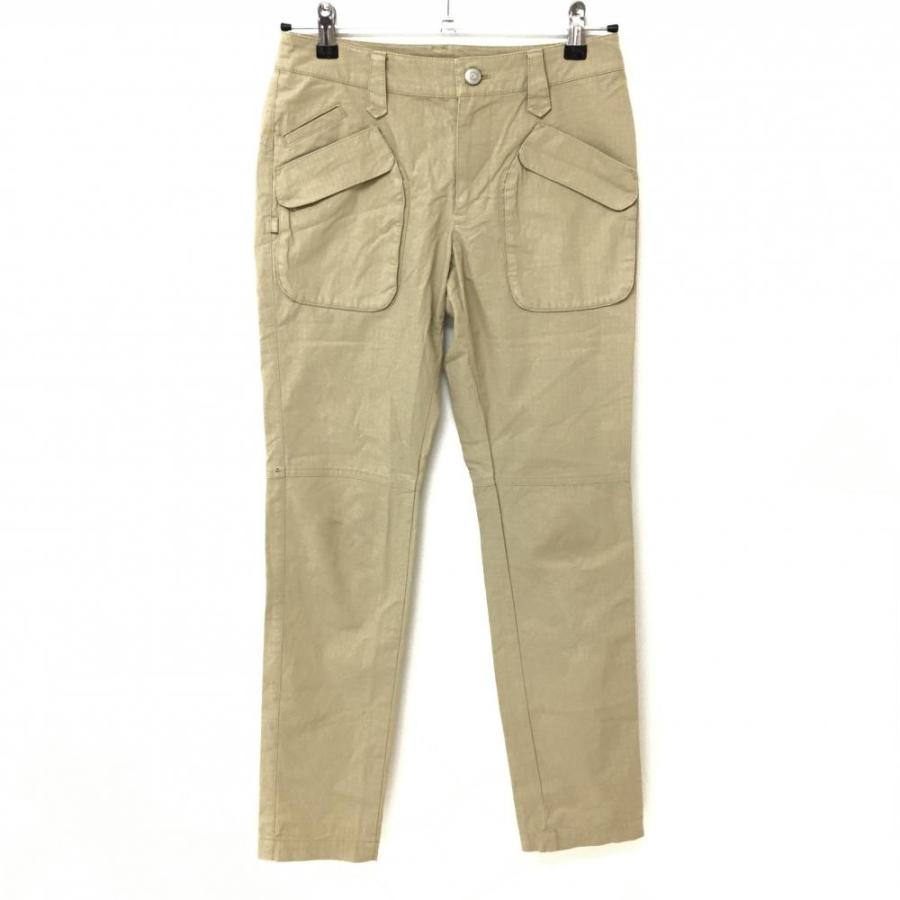 JACKBUNNY レディース ベージュパンツ Jack Bunny!! ジャックバニー パンツ ベージュ チェック織生地