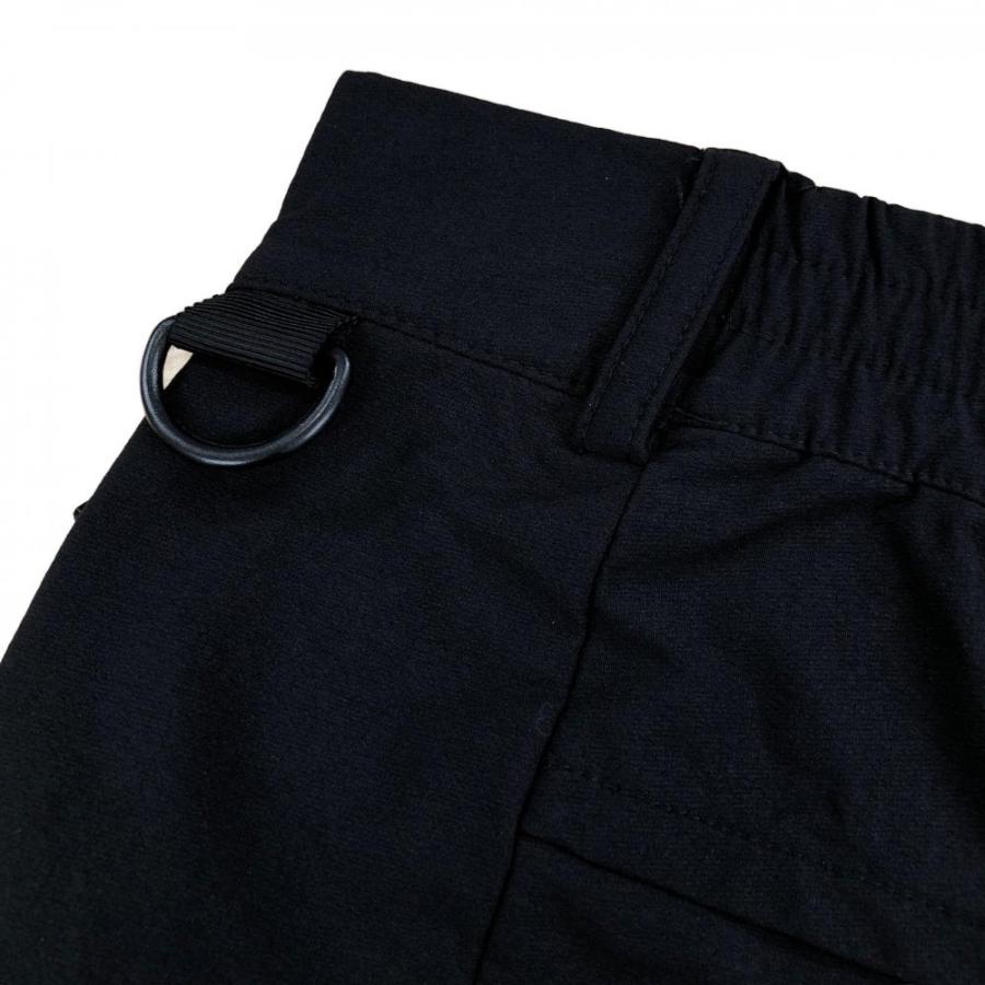 超美品】ムータマリン ストレッチパンツ 黒 一部裏地メッシュ メンズ 6