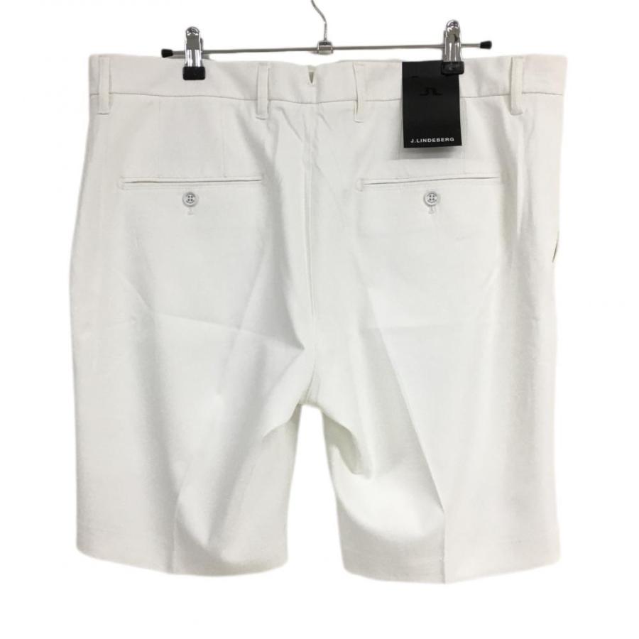 新品】ジェイリンドバーグ ハーフパンツ 白 撥水 ストレッチ 無地